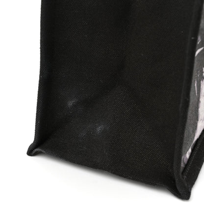 Christian Dior Canvas Print Cruise 2025 Scotland Tote Black White 12 of 13