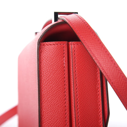 Hermes Epsom Mosaique Au 24-17 Rouge De Coeur 11 of 12