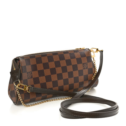 Louis Vuitton Damier Ebene Eva Clutch 3 of 11