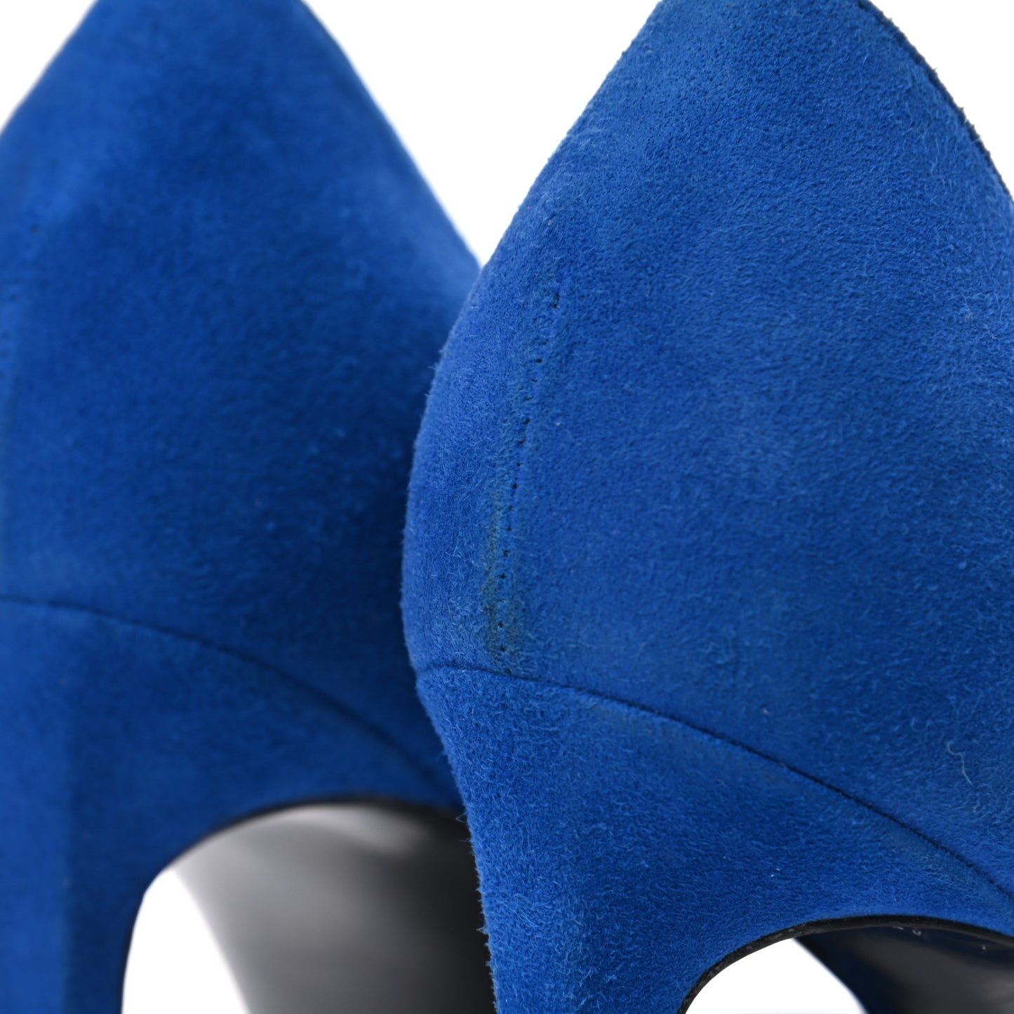 Kid Scamosciato Classic Paris 80 Skinny Pumps 38.5 Blue