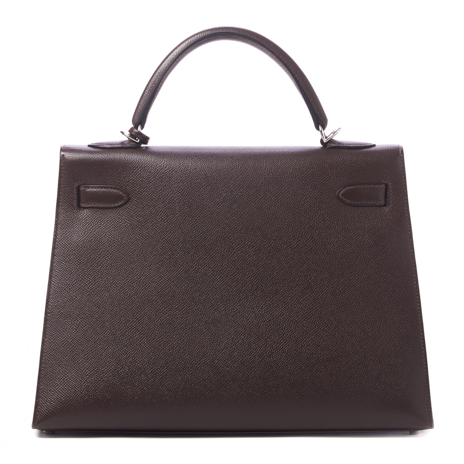 Hermes Epsom Kelly Sellier 32 Chocolate 3 of 33