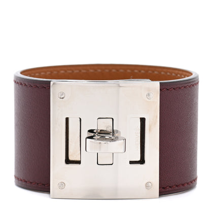Hermes Swift Kelly Dog Bracelet T2 Bordeaux 1 of 7