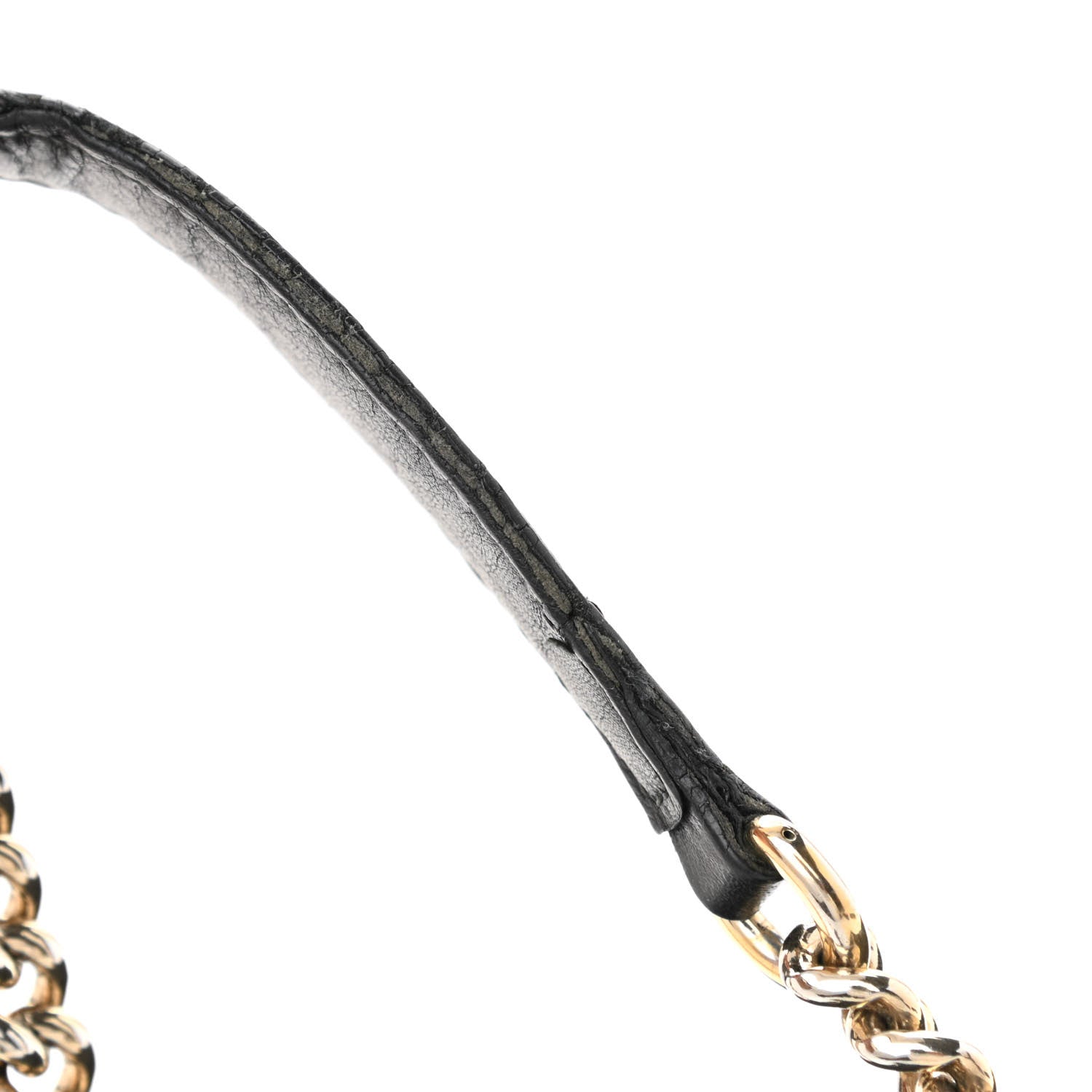 Gucci Pebbled Calfskin Medium Soho Chain Shoulder Bag Black 13 of 15