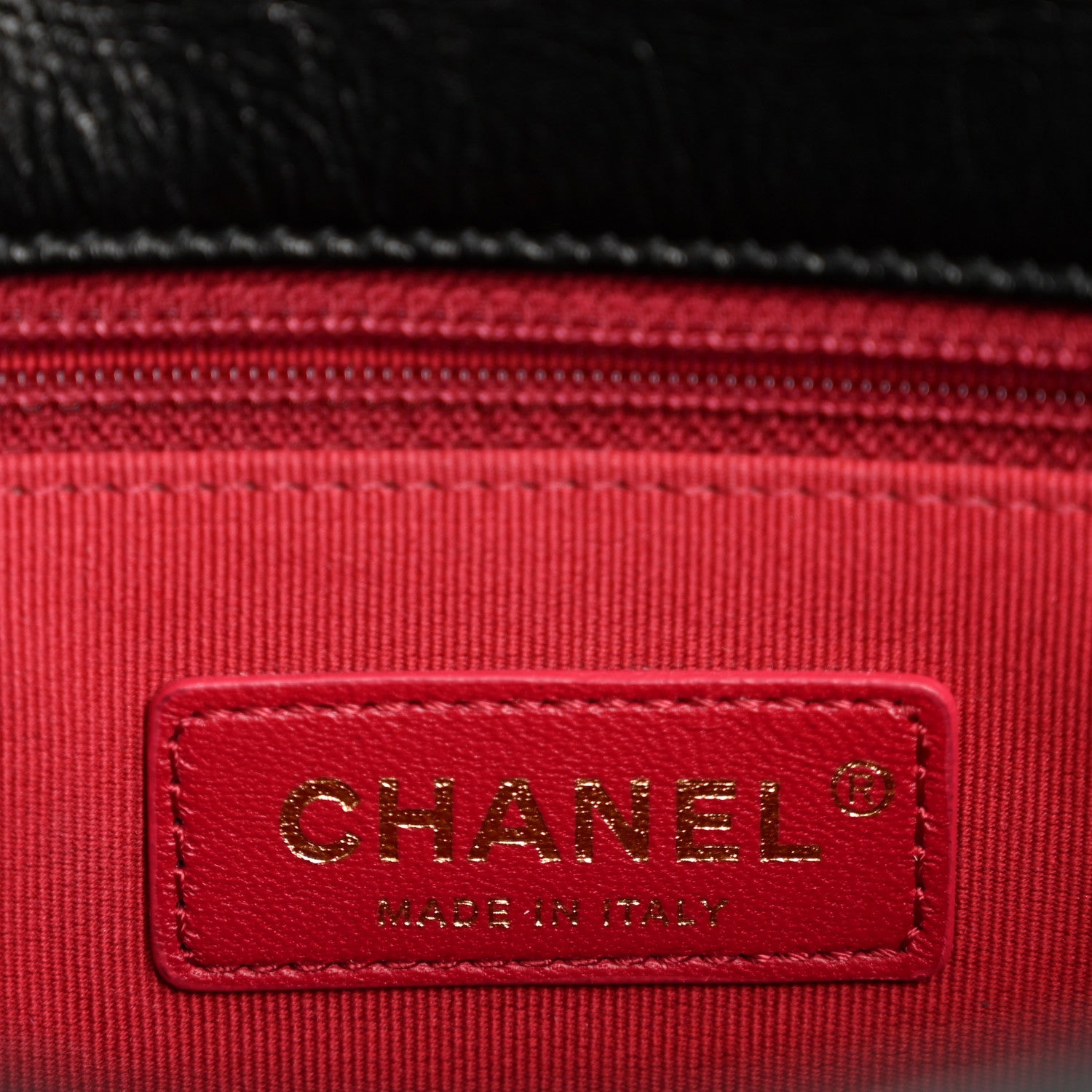 Chanel Glazed Calfskin Quilted Mini Pearl Side Flap Black 6 of 13