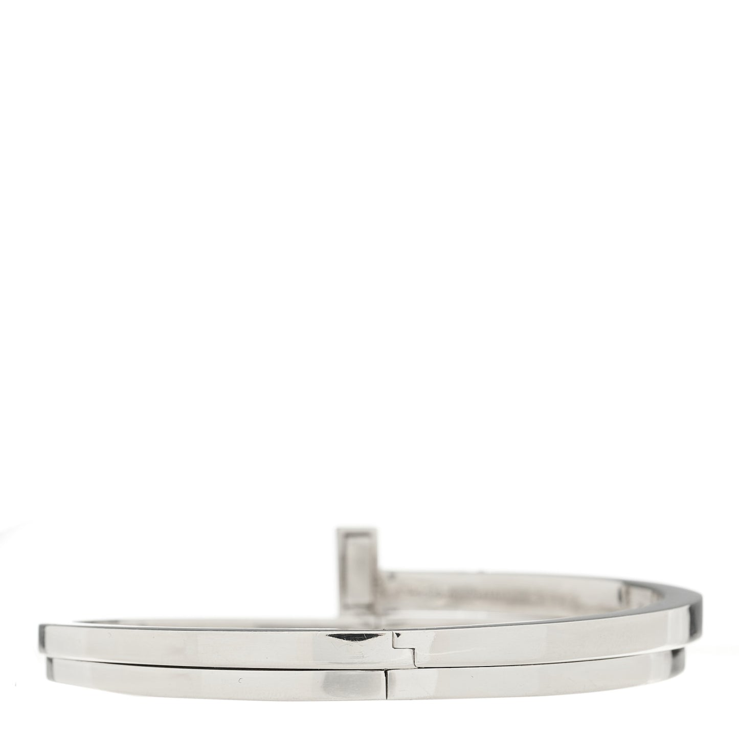 Sterling Silver Diamond T Square Wrap Bracelet