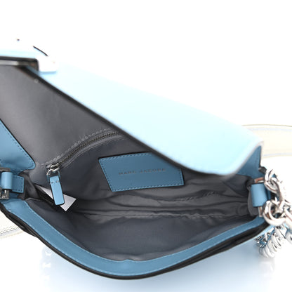 Marc Jacobs Calfskin The J Marc Shoulder Bag Air Blue 4 of 13