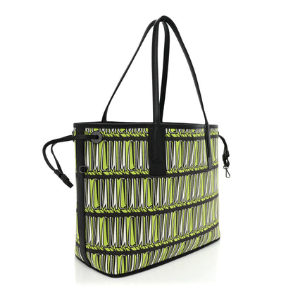 MCM Visetos Medium Liz Reversible Shopper Tote Black 6 of 15