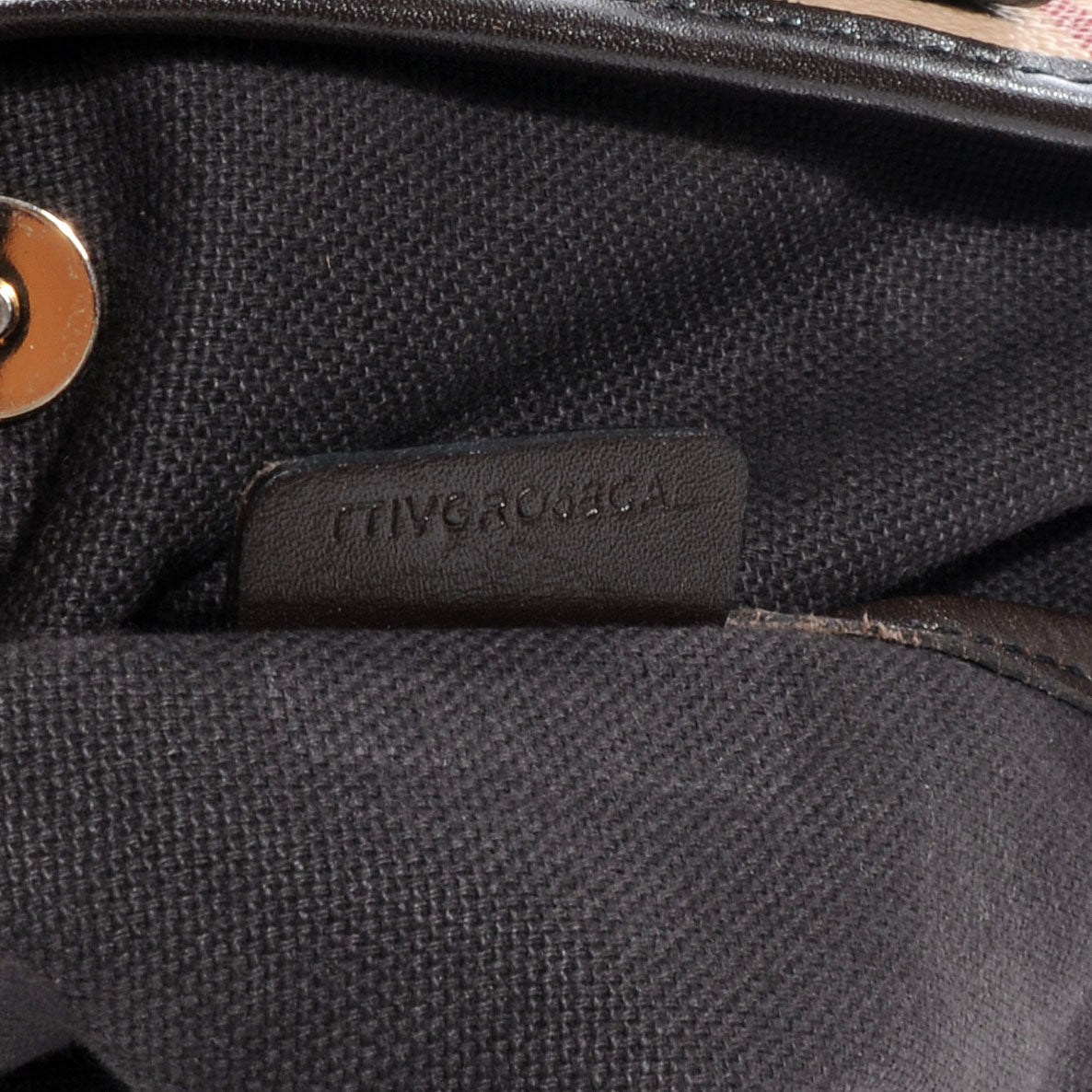 Haymarket Check Small Tote Brown
