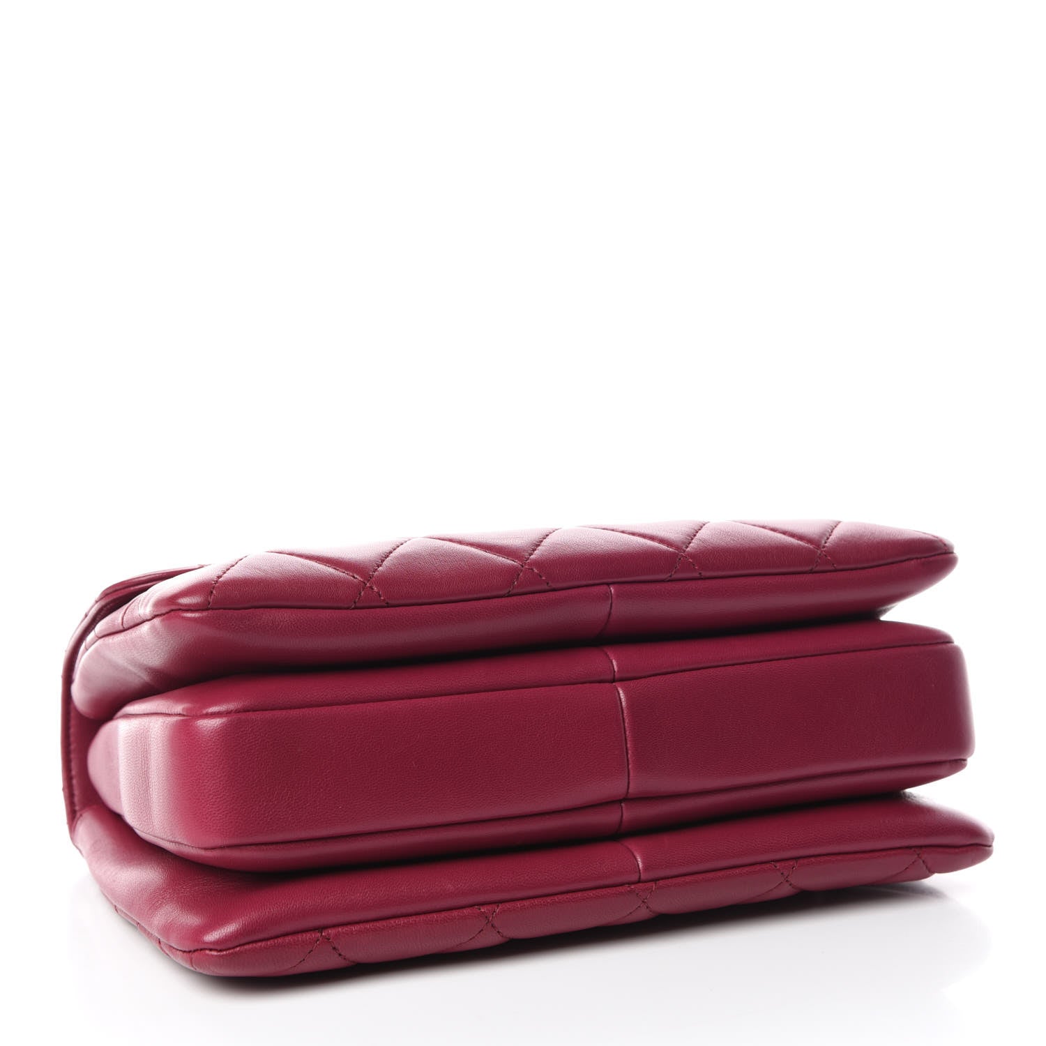 Chanel Lambskin Quilted Small Trendy CC Dual Handle Bag Dark Pink 4 of 9
