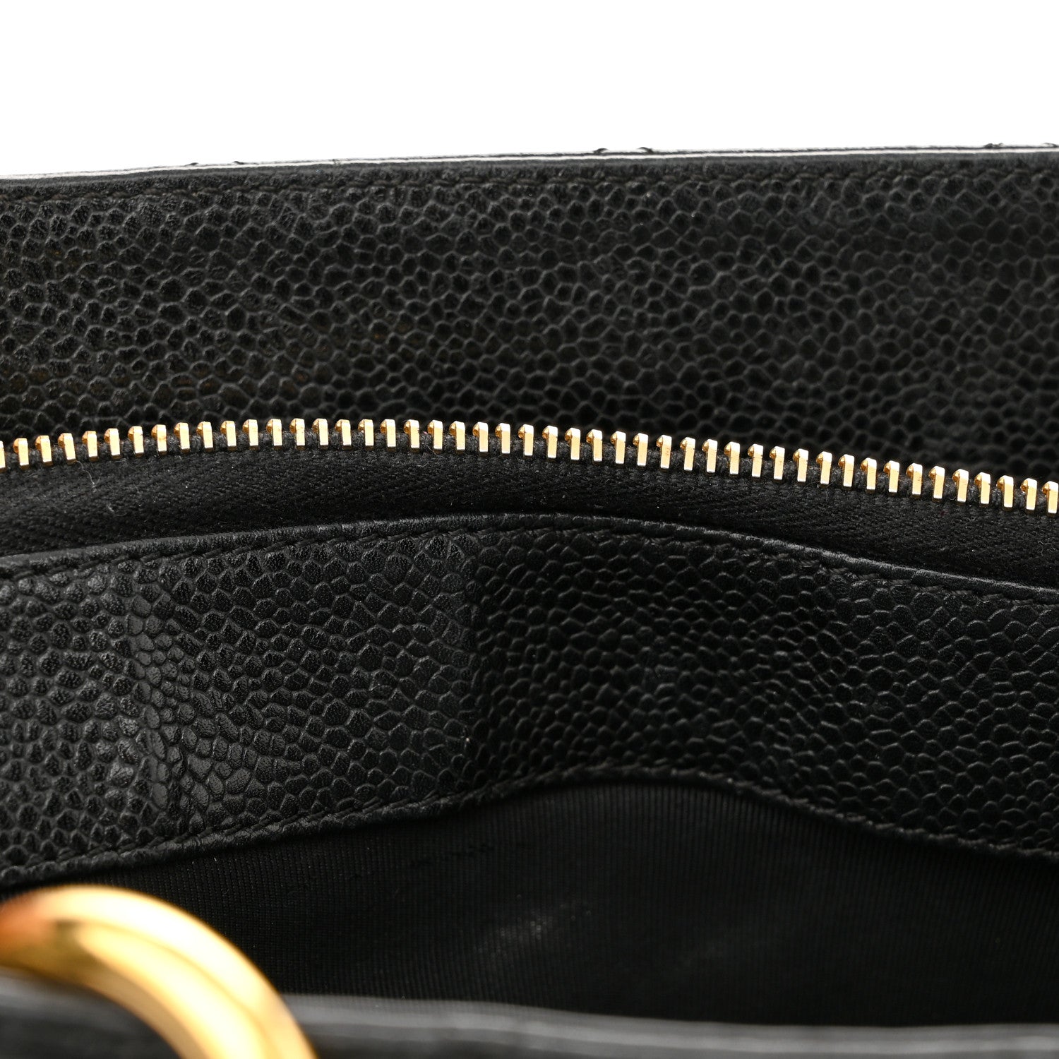 Chanel Caviar Quilted Grand Shopping Tote GST Black 13 of 18