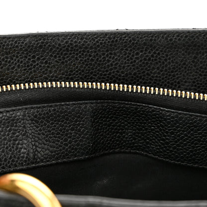 Chanel Caviar Quilted Grand Shopping Tote GST Black 13 of 18