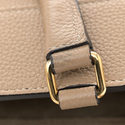Celine Grained Calfskin Small Cabas De France Dune 11 of 12