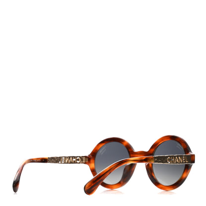 Chanel Acetate Polarized Sunglasses 5441 Tortoise 4 of 8