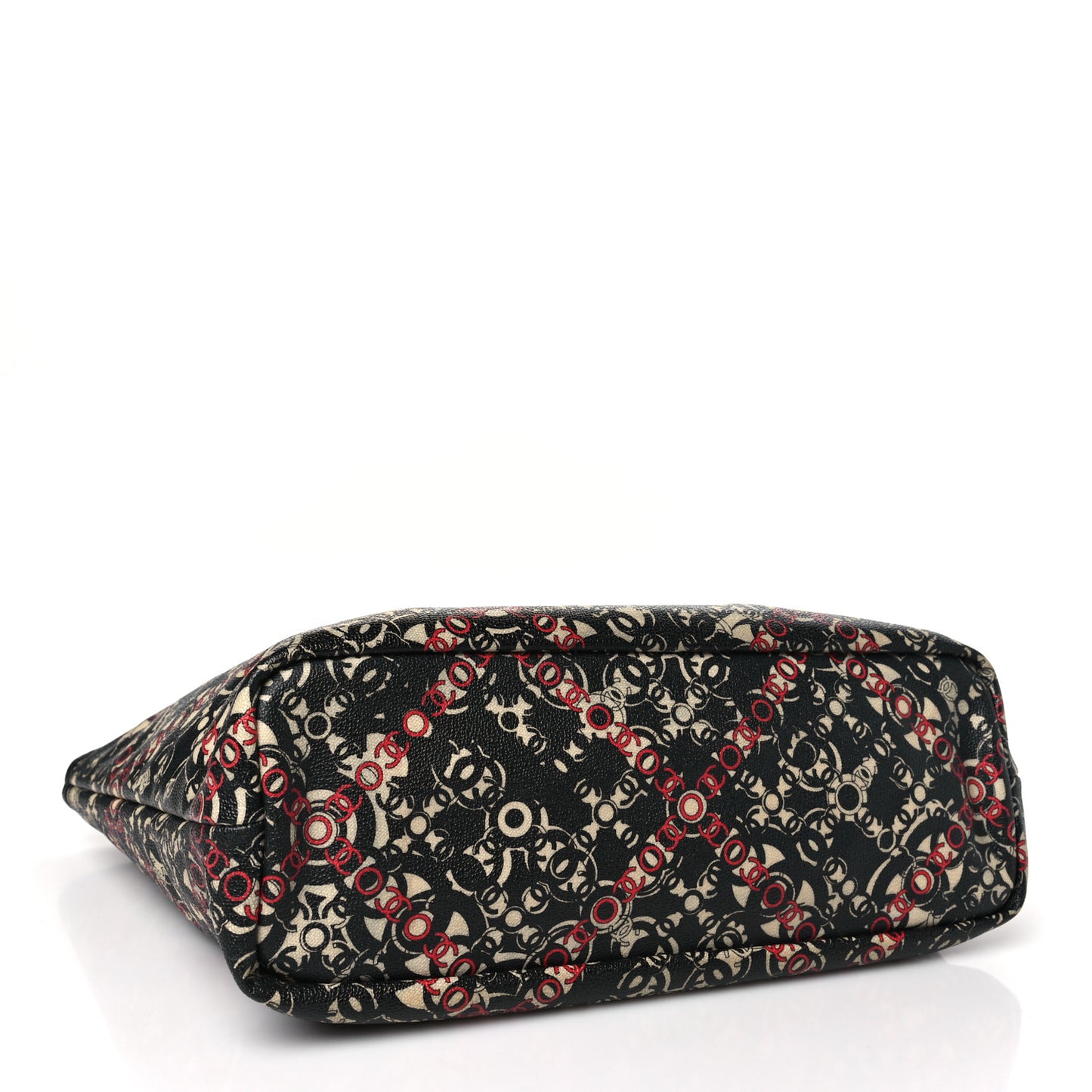Coated Canvas Coco Small Tote Black