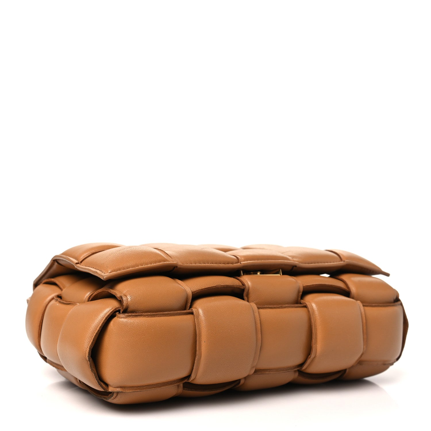 Bottega Veneta Nappa Maxi Intreccio Padded Cassette Crossbody Bag Caramel 4 of 15