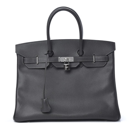 Hermes Epsom Birkin 35 Ardoise 1 of 36