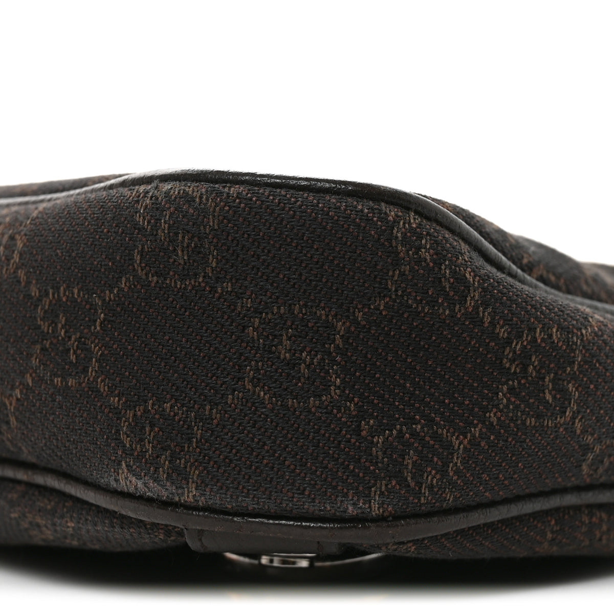 Denim Monogram Abbey D Ring Hobo Brown