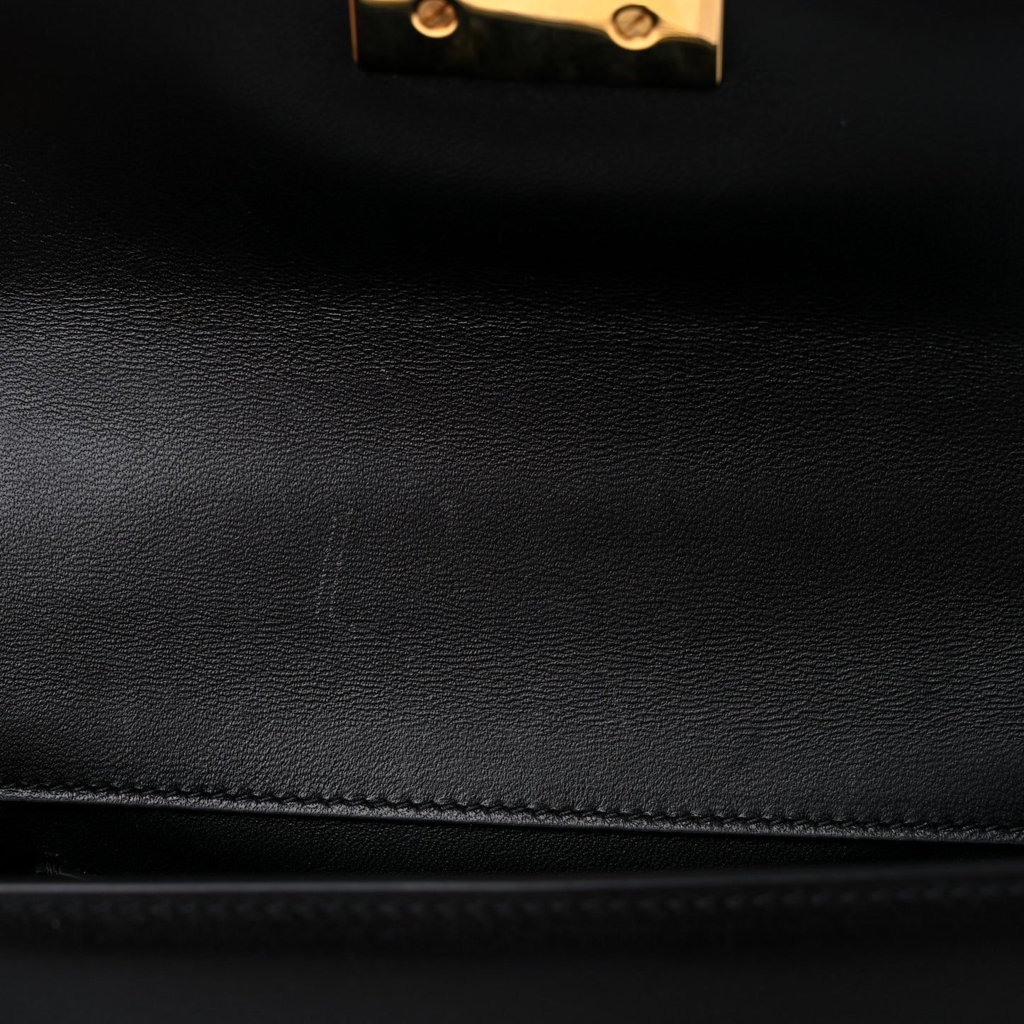 Smooth Calfskin Micro 30 Montaigne Flap Bag Black