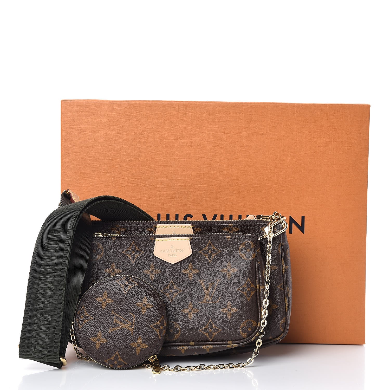 Louis Vuitton Monogram Multi Pochette Accessories Kaki 14 of 14