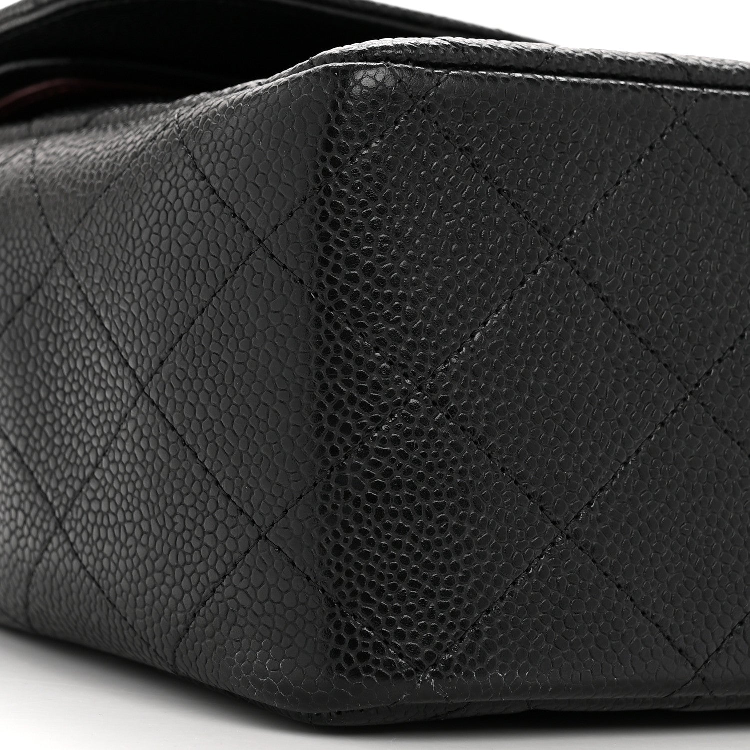 Chanel Caviar Quilted Jumbo Double Flap Black 9 of 14