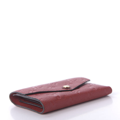 Louis Vuitton Empreinte Compact Curieuse Wallet Cherry 4 of 12