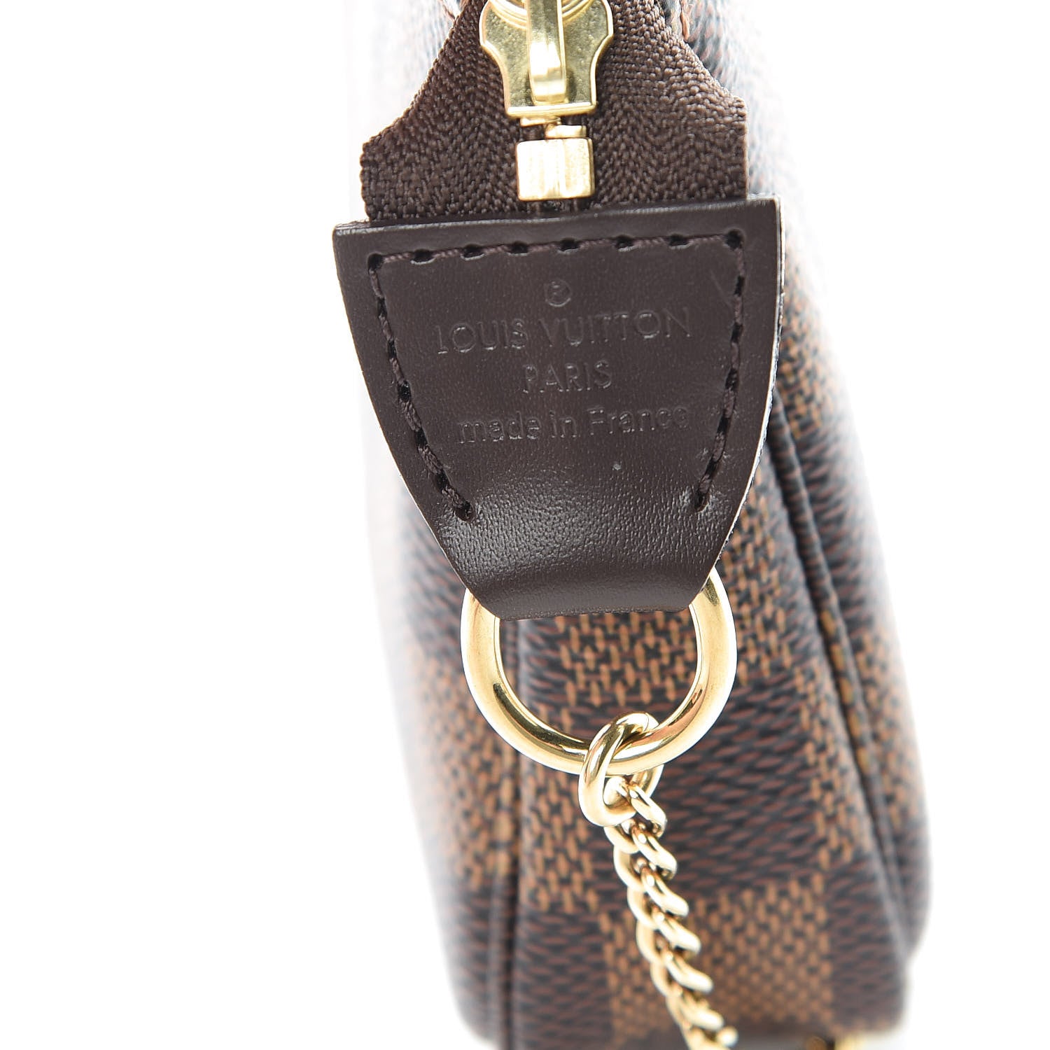 Louis Vuitton Damier Ebene Mini Pochette Accessories 6 of 8