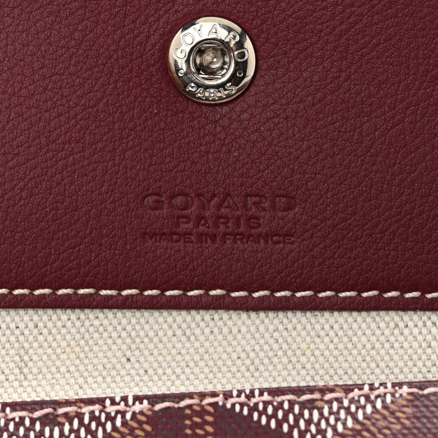 Goyard Goyardine Saint Louis PM Bordeaux 7 of 11