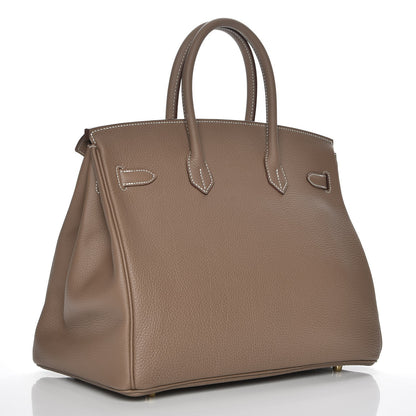 Hermes Togo Birkin 35 Etoupe 3 of 29