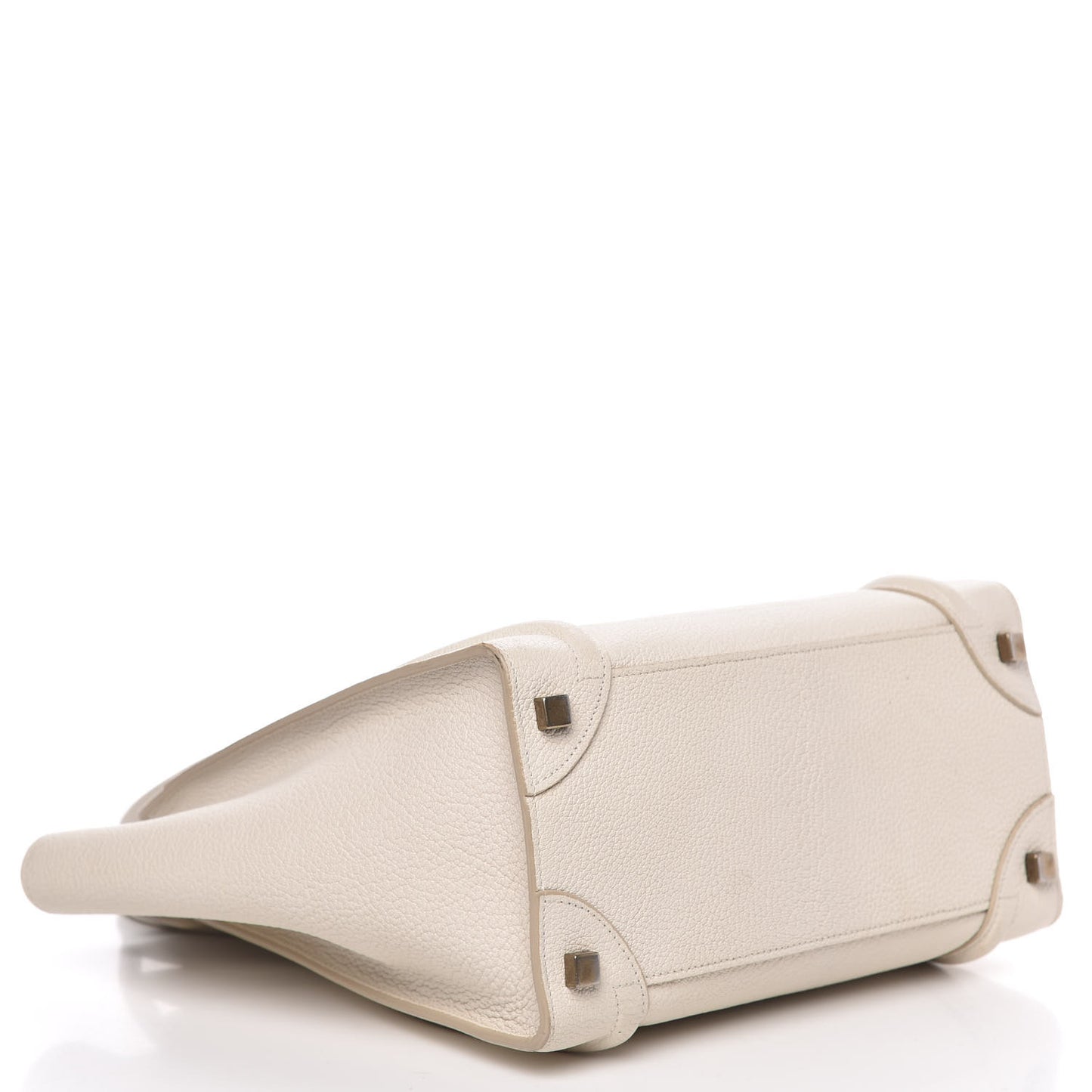 Goatskin Micro Luggage White