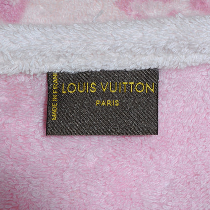 Louis Vuitton Cotton Monogram Cherry Blossom Towel Pink 5 of 6