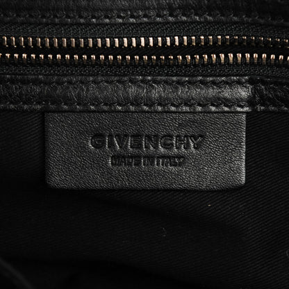 Givenchy Metallic Calfskin Large Nightingale Silver 6 of 7