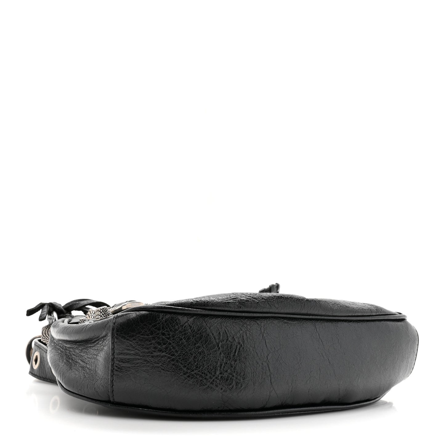 Agneau Arena Le Cagole Shoulder Bag XS Black