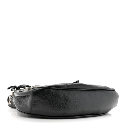 Balenciaga Agneau Arena Le Cagole Shoulder Bag XS Black 4 of 10