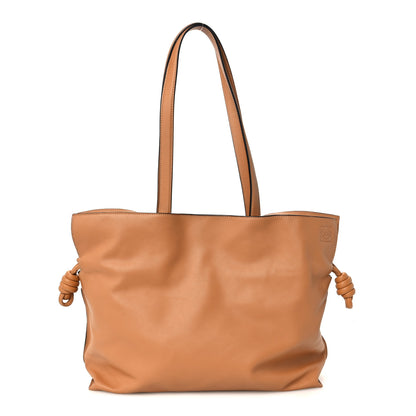Loewe Calfskin Large Flamenco Knot Bag Warm Desert 1 of 11