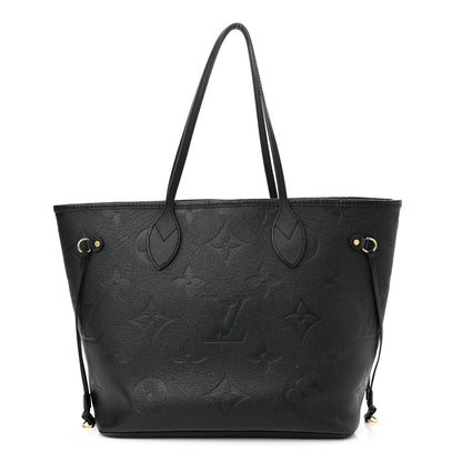 Louis Vuitton Empreinte Monogram Giant Neverfull MM Black 1 of 10