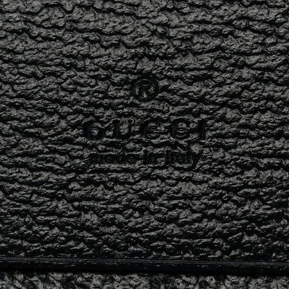 Gucci GG Supreme Monogram Textured Dollar Calfskin Web Ophidia Card Case Beige Blue 6 of 8
