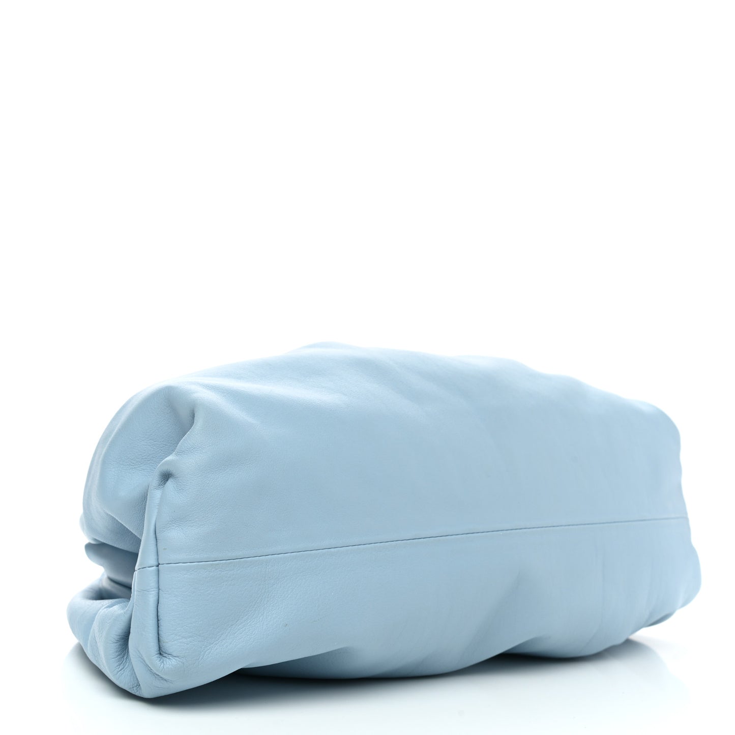 Smooth Butter Calf The Pouch Oversized Clutch Ice