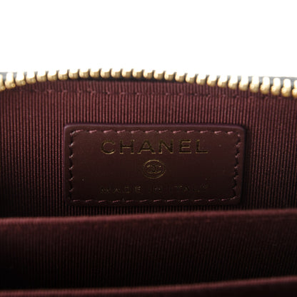 Chanel Caviar Quilted Zip Coin Purse Black 6 of 7