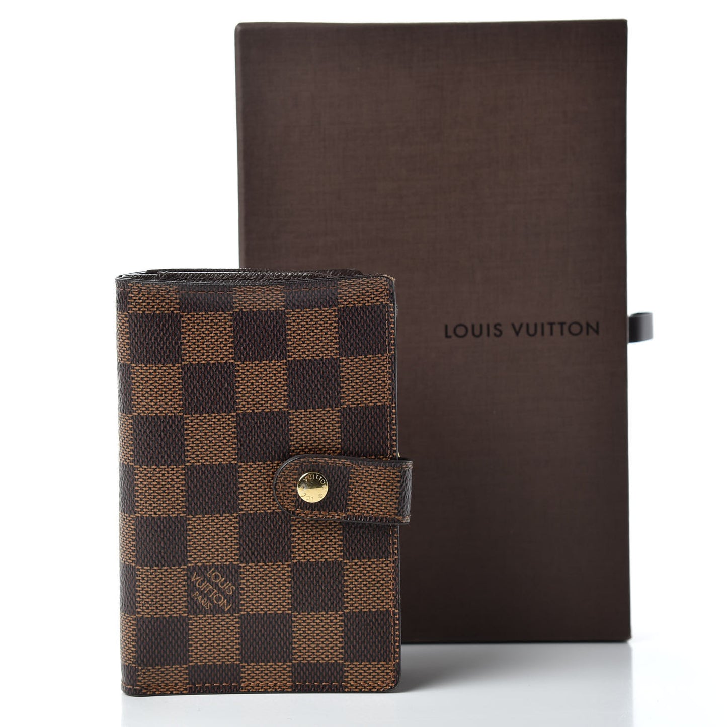 Damier Ebene French Purse Wallet
