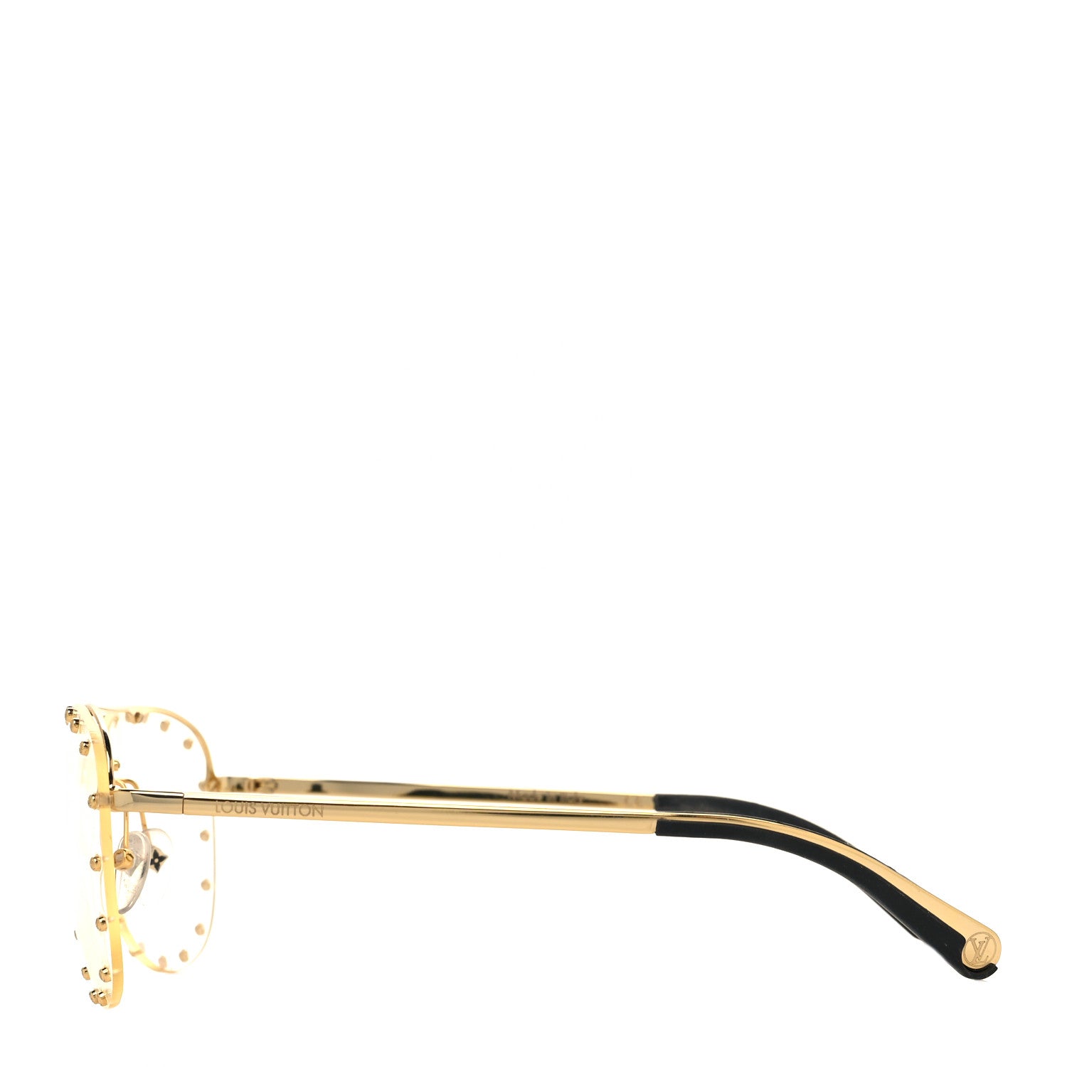 Louis Vuitton Metal The Party Aviator Anti Blue Light Sunglasses