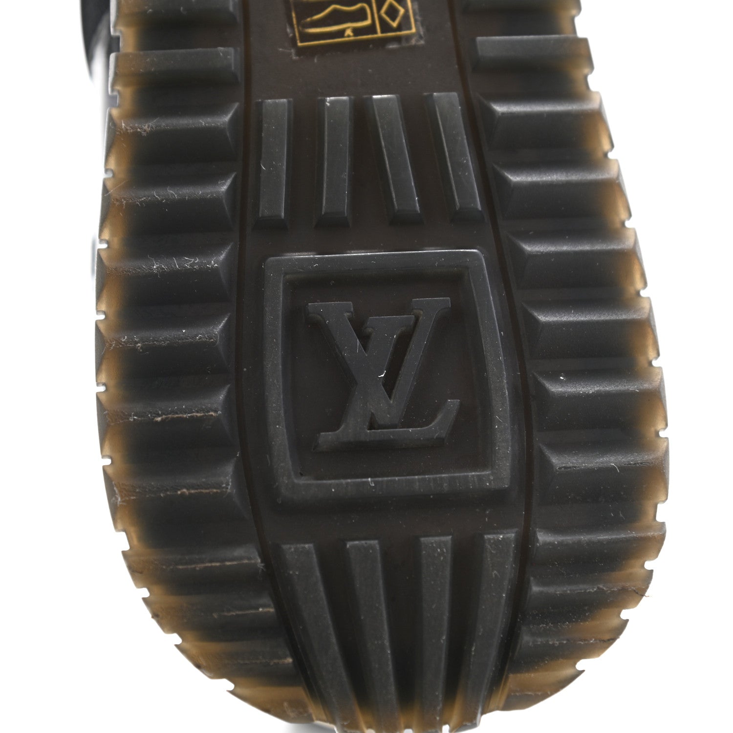 Louis Vuitton Suede Monogram Run Away Sneakers 38 Black 6 of 11