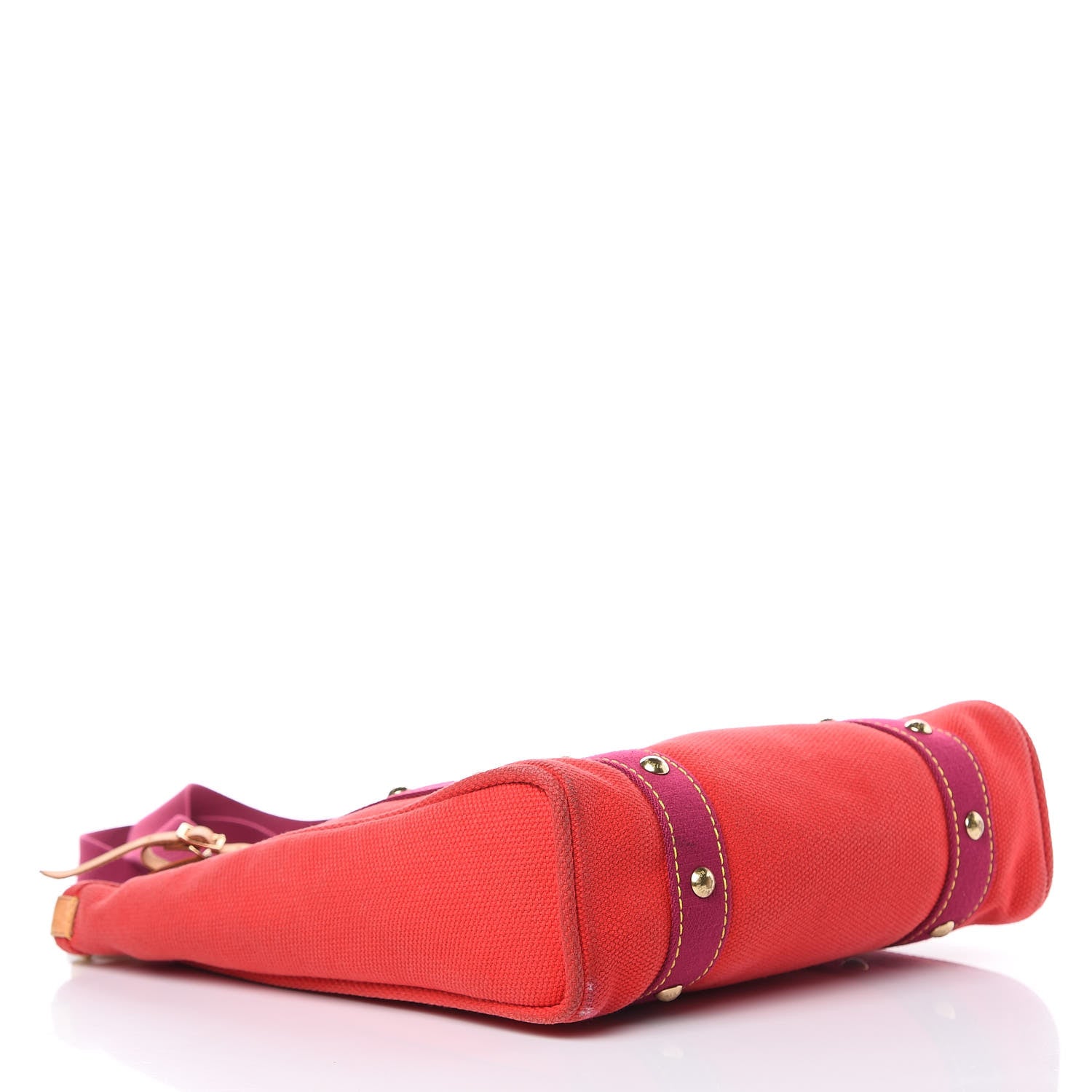 Louis Vuitton Toile Antigua Cabas MM Red 4 of 14