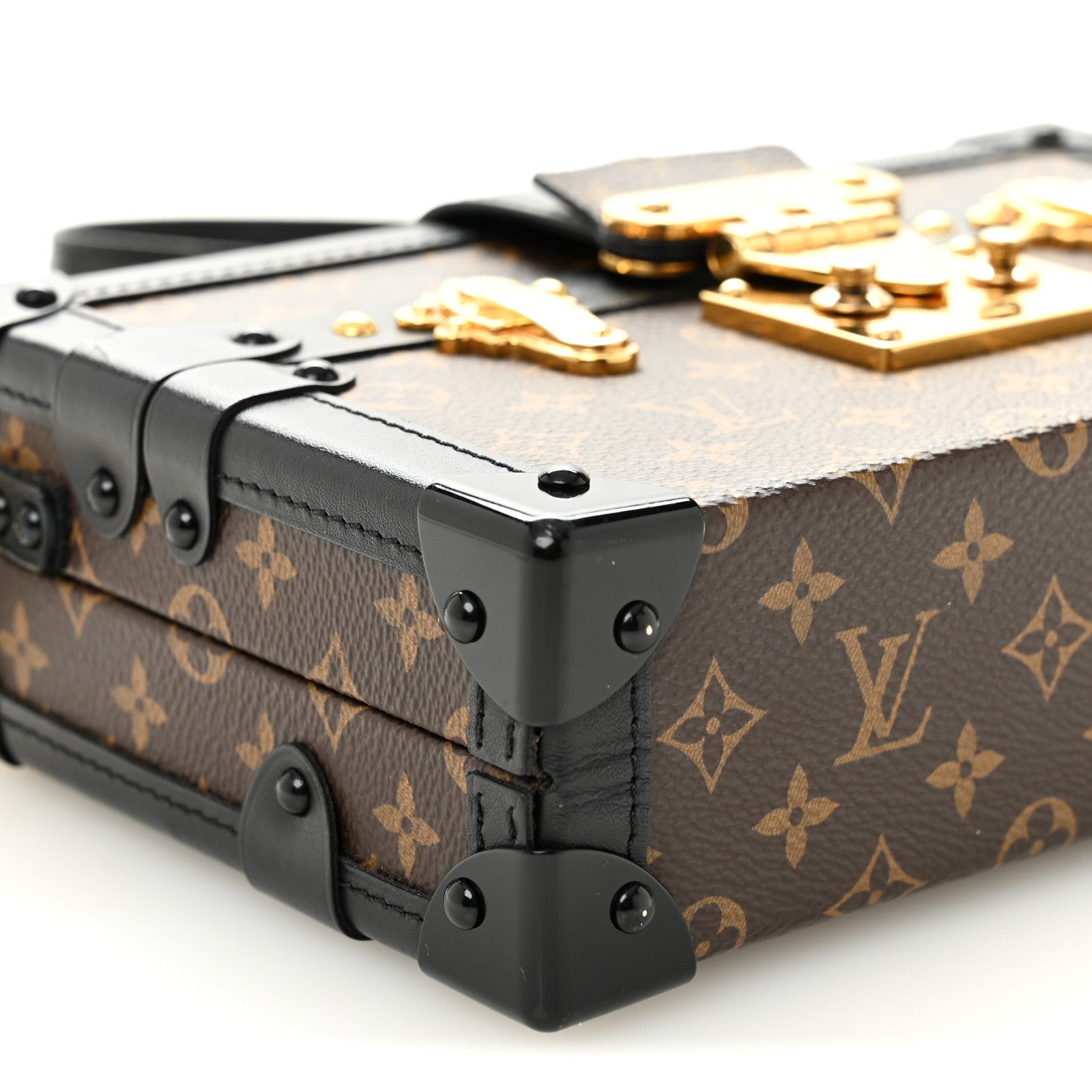 Louis Vuitton Monogram Petite Malle Black 8 of 9