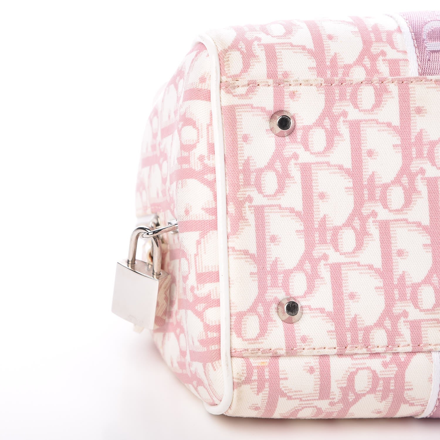 Christian Dior Monogram Girly Boston Pink 8 of 15