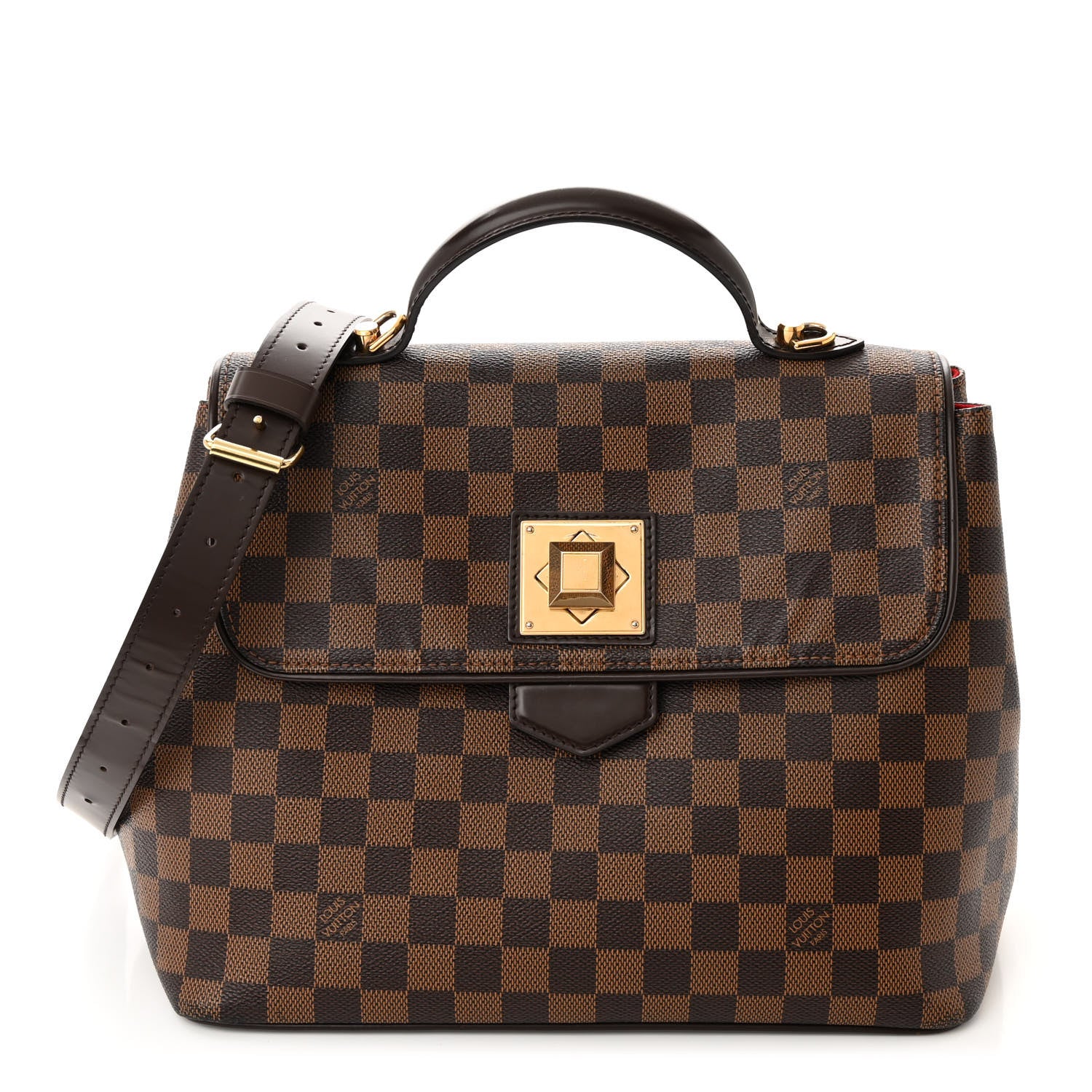 Louis Vuitton Damier Ebene Bergamo MM 1 of 10