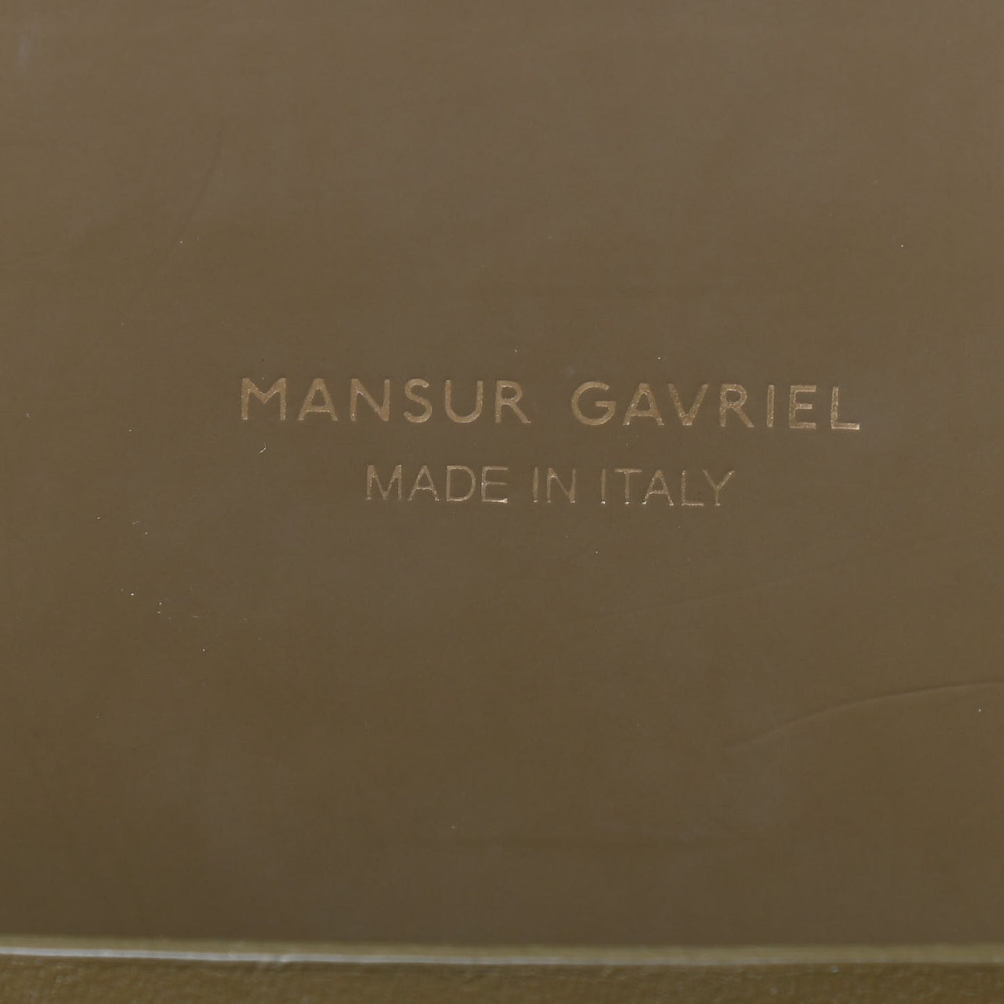 Calfskin Sun Bag Olive