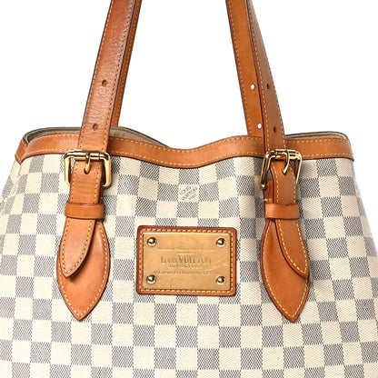 Louis Vuitton Damier Azur Hampstead MM 7 of 11