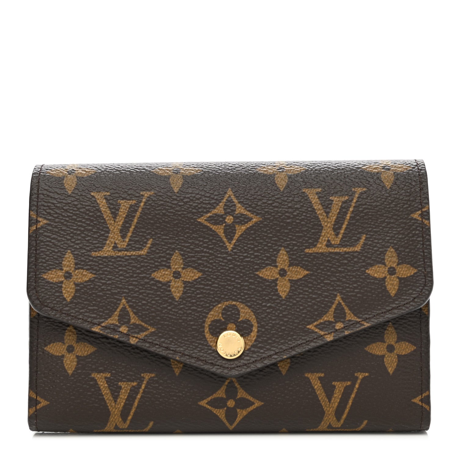 Louis Vuitton Monogram Sarah Compact Wallet 1 of 7