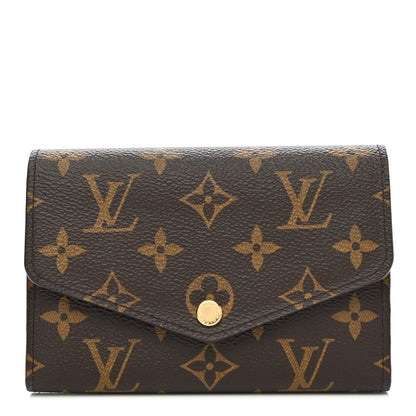 Louis Vuitton Monogram Sarah Compact Wallet 1 of 7