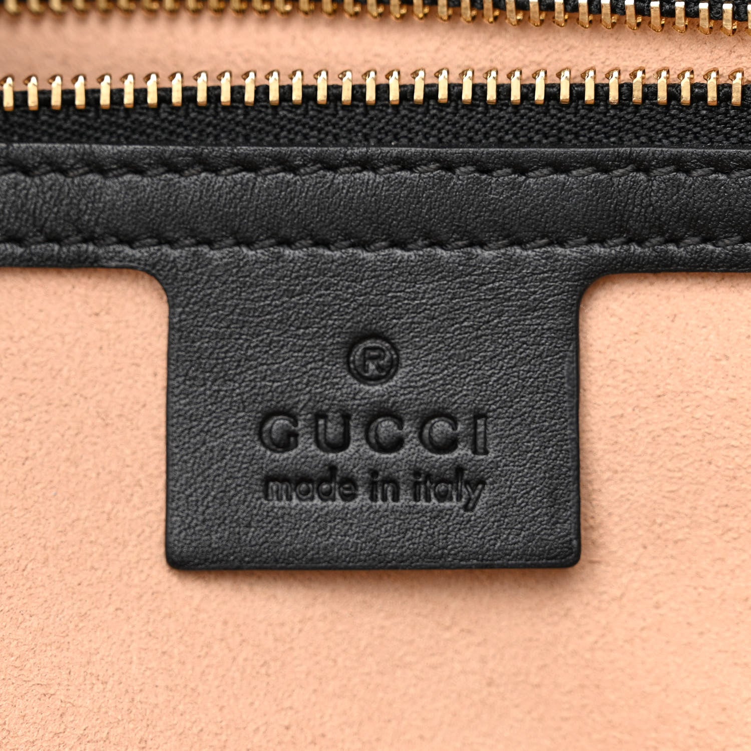 Gucci Guccissima Medium Padlock Tote Black 6 of 11
